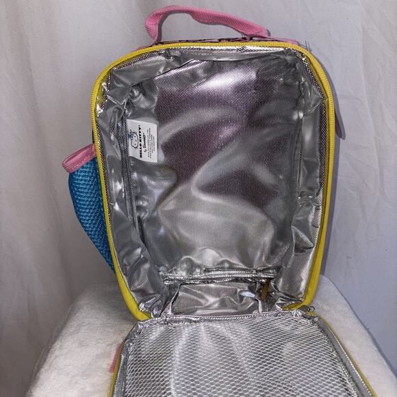 Hello Kitty Insulated Lunch Bag Softshell Sparkle Zip Around 10x8 Inch NWT - Picture 4 of 10